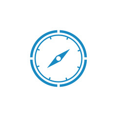 compass icon vector design symbol