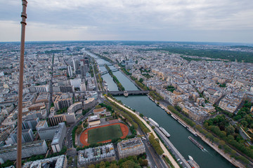 Rio Senna desde Torre Eiffel