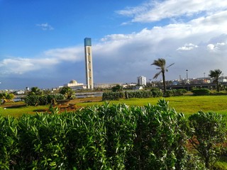 a beautiful view of the grand mosque of Algiers 