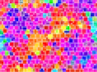 Abstract colorful graphic creative texture background for wallpaper design geometric stripes pattern fabric cloth backdrop lines square pixel mosaic decoration element