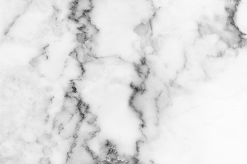 White marble texture background pattern with high resolution.