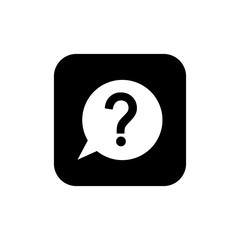 question mark icon vector design symbol