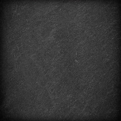 Fototapeta premium Dark grey black slate background or texture.