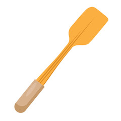 Scraper spatula vector design object. Isolated illustration on white background