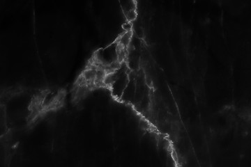 Black marble natural pattern for background, abstract natural marble black and white