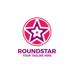 star sign logo for your business. Vector design, editable design.