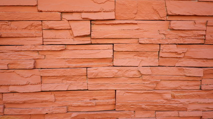 red brick wall