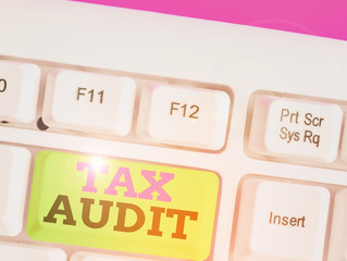 Text sign showing Tax Audit. Business photo text examination or verification of a business or...