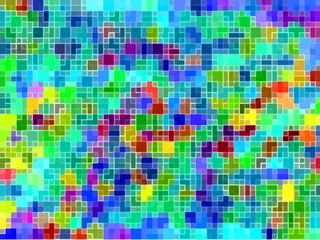 Abstract colorful graphic creative texture background for wallpaper design geometric stripes pattern fabric cloth backdrop lines square pixel mosaic decoration element