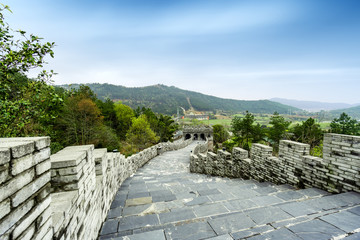 hdr image from the great wall in china