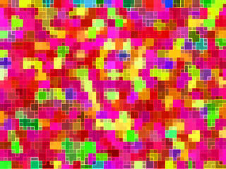 Abstract colorful graphic creative texture background for wallpaper design geometric stripes pattern fabric cloth backdrop lines square pixel mosaic decoration element