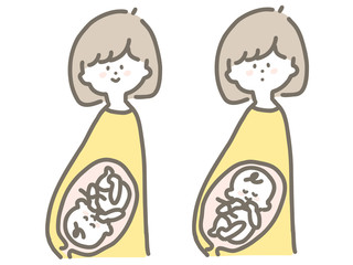 かわいい妊婦さん