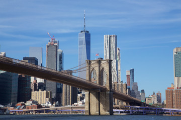 Brooklyn Bridge & Manhattan Skyline