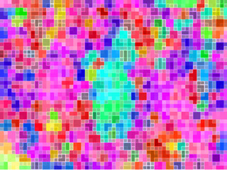 Fototapeta premium Abstract colorful graphic creative texture background for wallpaper design geometric stripes pattern fabric cloth backdrop lines square pixel mosaic decoration element