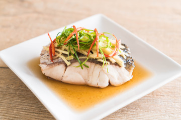 snapper fish steamed with soy sauce