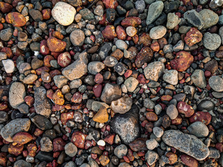 Beach stones