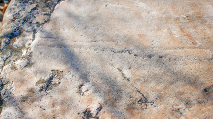 the surface of the stone texture closeup