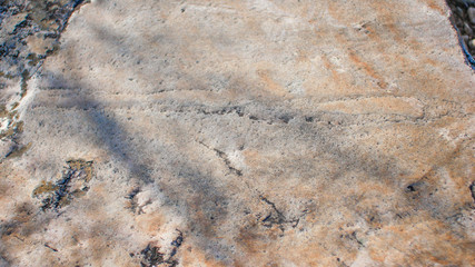 the surface of the stone texture closeup