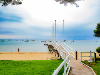 Idyllic Foot Bridge