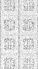 Fototapeta premium Black and white clean background. New surface looks rough. Wallpaper shape. Backdrop texture wall and have copy space for text.