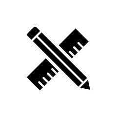 Drafti Tools Vector Glyph Icon