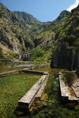 Old city of Kotor in Montenegro