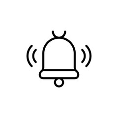Bell Vector Line Icon