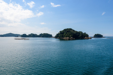 九十九島の遊覧船で島巡り