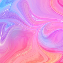 Obraz premium Glossy liquid abstract background. Marbling, acylic paint texture