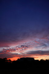 夕焼け雲