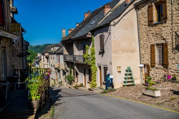 Fototapeta na wymiar Najac, Aveyron, Occitanie, France.