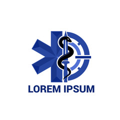 Medical logo design for military 