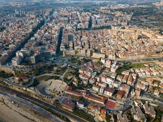 Modern cityscape of Tarragona