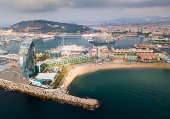 Obraz premium La Barceloneta – district of Barcelona