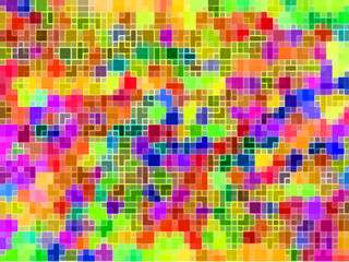 Abstract colorful graphic creative texture background for wallpaper design geometric stripes pattern fabric cloth backdrop lines square pixel mosaic decoration element