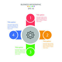 Infographic template design