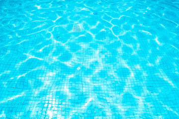 Fototapeta na wymiar Waves in the pool for background
