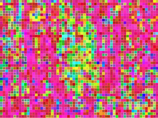 Abstract colorful graphic creative texture background for wallpaper design geometric stripes pattern fabric cloth backdrop lines square pixel mosaic decoration element