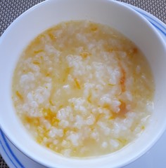 decent well- squared bowl of porridge