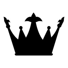 Crown Icon Royal, luxury symbol King, Queen