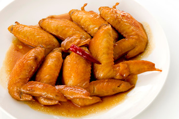 手羽先の甘辛照り焼き