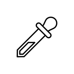 Dropper Vector Line Icon