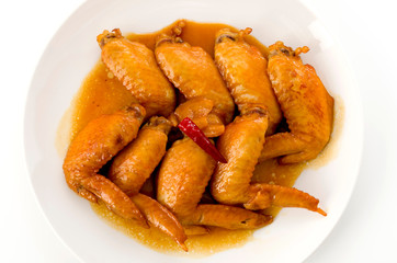 手羽先の甘辛照り焼き