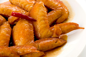 手羽先の甘辛照り焼き