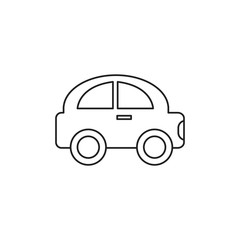 toy car line style icon