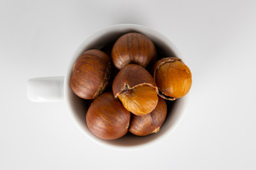 Chestnuts are a favorite autumn food in Japan