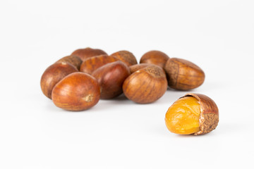 Chestnuts are a favorite autumn food in Japan