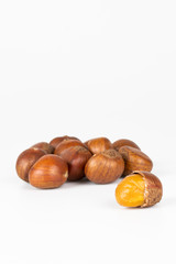 Chestnuts are a favorite autumn food in Japan