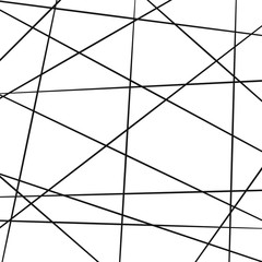 Abstract white background with black lines
