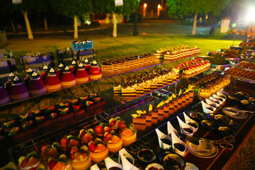 open buffet on event